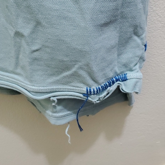 🔵2 for $15🔵 PROJECT E TEAL POLO - Picture 3 of 7